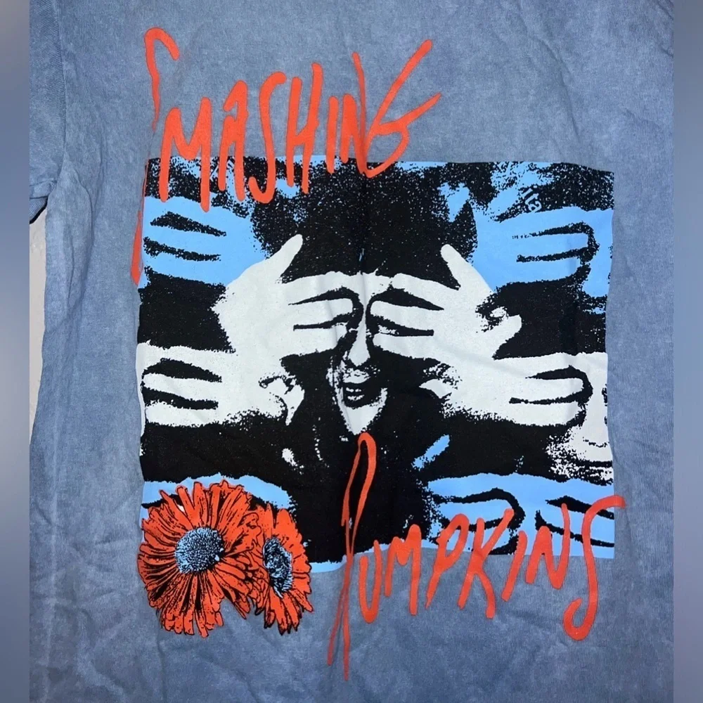 Smashing Pumpkins Men Band Graphic T-Shirt - Picture 2 of 4